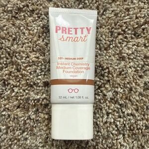 Pretty Smart Medium Coverage Foundation 331 Medium Deep Vegan 1.08 fl New